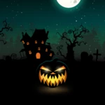 halloween wallpaper android application logo